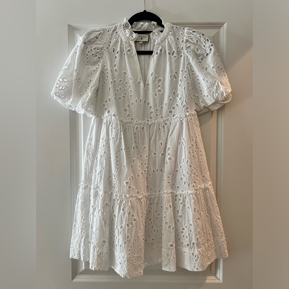 Tuckernuck x Cameron Eubanks Wimberley White Eyelet Palmer Dress Size XXS